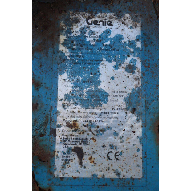 2008 Genie GS-2032-43205613