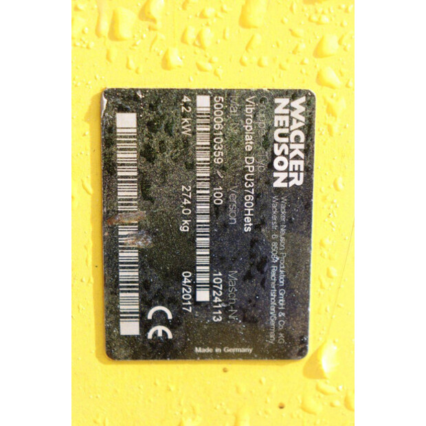 2017 Neuson DPU3760-43205813