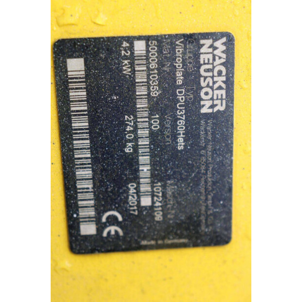 2017 Neuson DPÜ3760-43205852