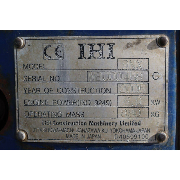 2005 IHI 9NX-43206494