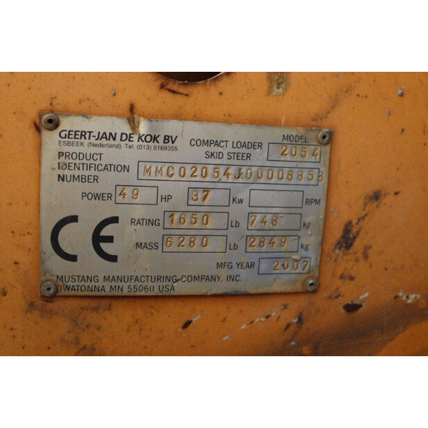 2007 MUSTANG 2054-43206920