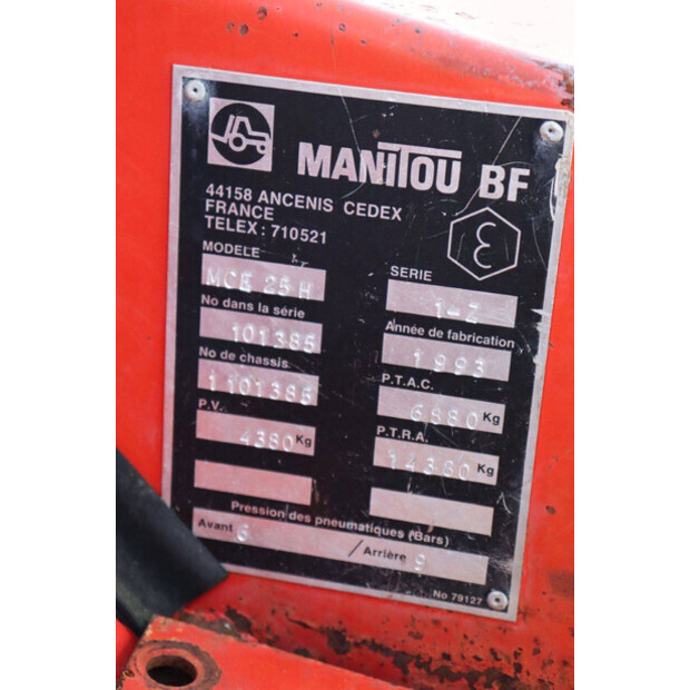 1993 Manitou MCE 25H-43207232