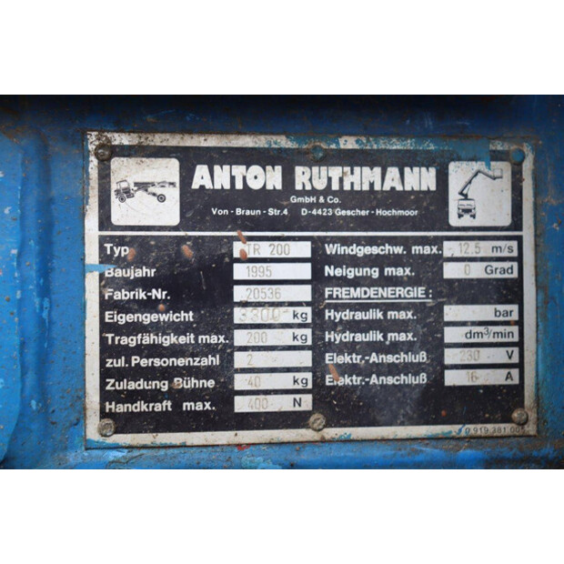 1995 Ruthmann TR 200-43207357