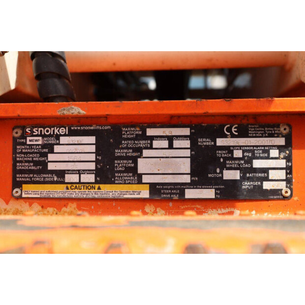 2016 Snorkel S3219E-43208849