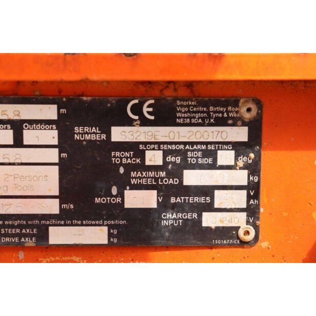 2016 Snorkel S3219E-43208852