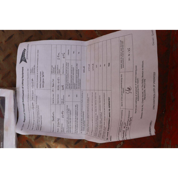 2016 Snorkel S3219E-43208872