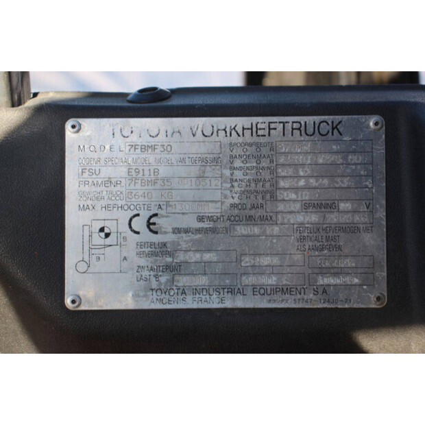 2006 تويوتا 7FBMF30-43209390