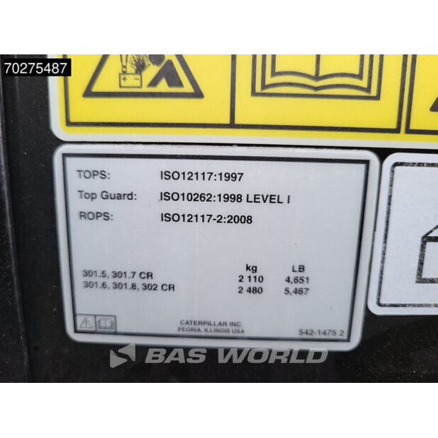 2023 Caterpillar 301.5-43225966