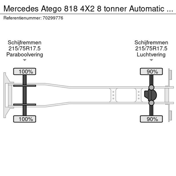 2020 Mercedes-Benz ATEGO 818-43226755