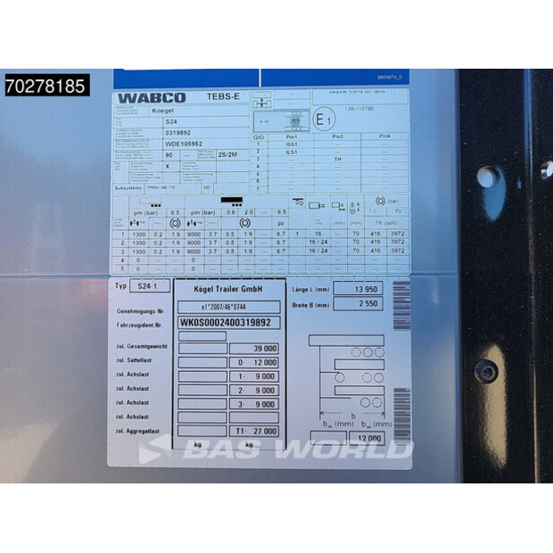 2025 Kögel S24-1-43228292