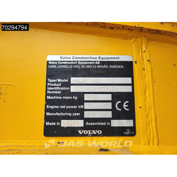 2016 فولفو A40G-43228397