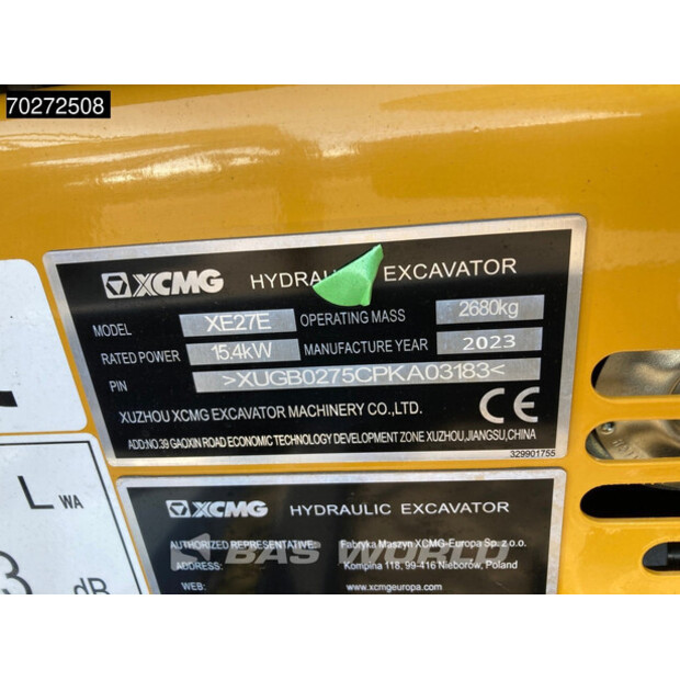 2023 XCMG XE27E-43243687