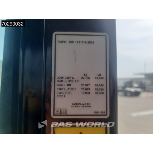 2018 Caterpillar 325FL-43243982