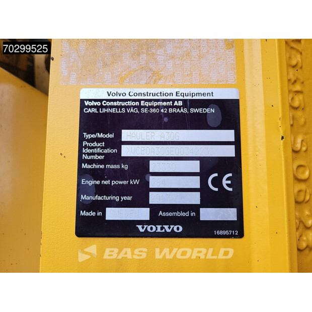 2017 Volvo A30G-43244767