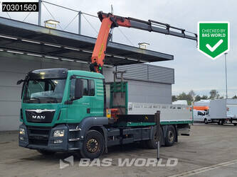 صورة ل شاحنات مسطحة 2015 مان TGS 26.400