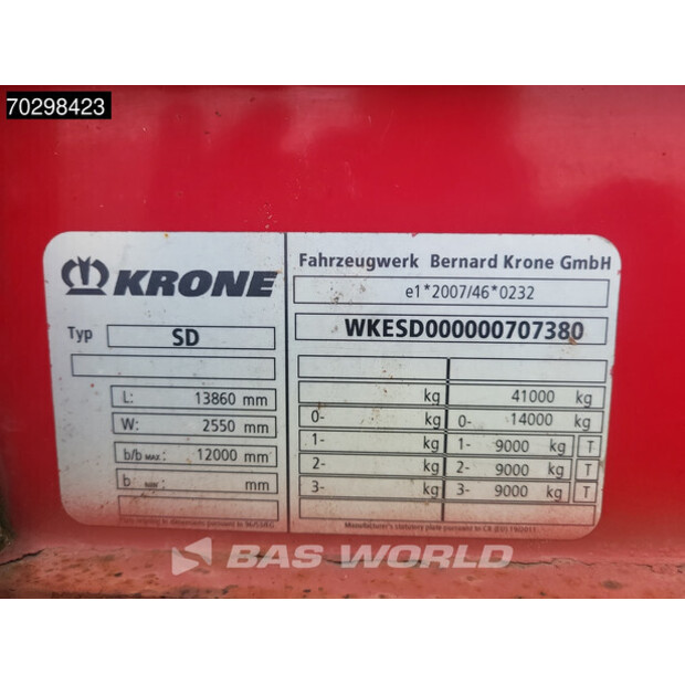 2016 Krone SD APK 10/25-43245953