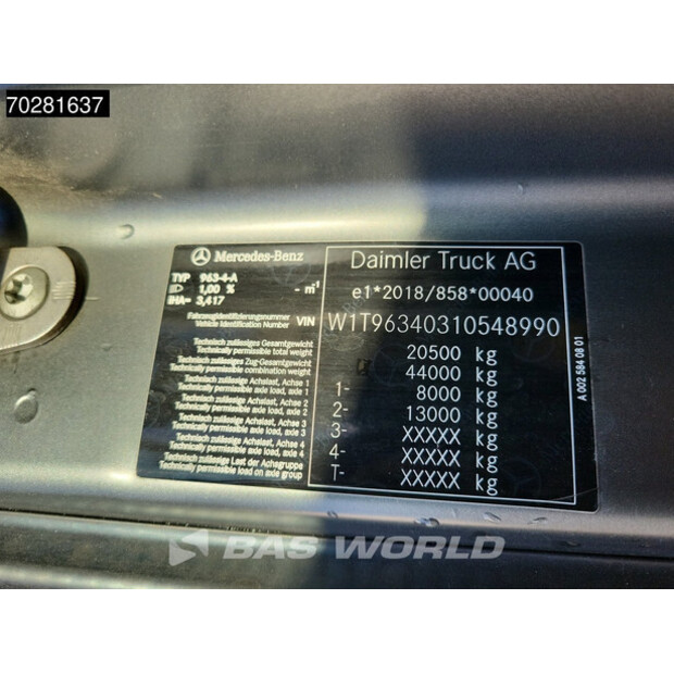 2021 Mercedes-Benz Actros 2163-43252021