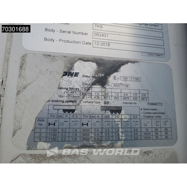 2018 Krone SD-43252492