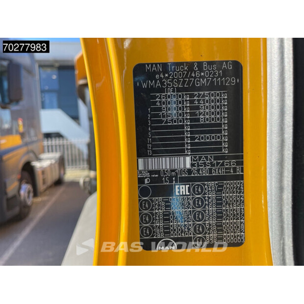 2016 مان TGS 26.480-43254836