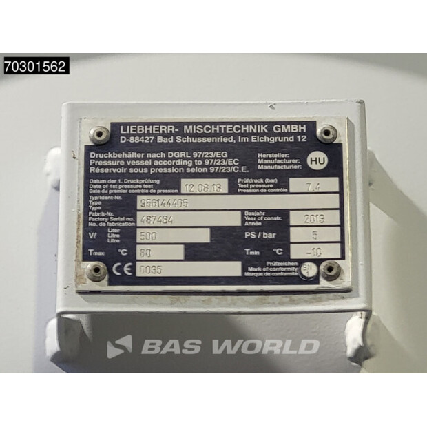 2013 Mercedes-Benz AXOR 3240-43255780