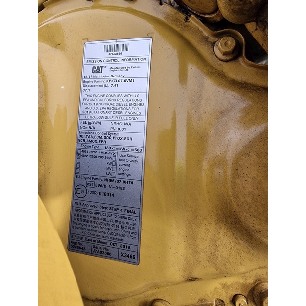 Caterpillar Engine (Plant) C7.1-43266393