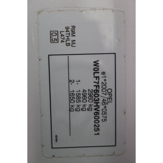 2016 Opel VIVARO-B-43285733