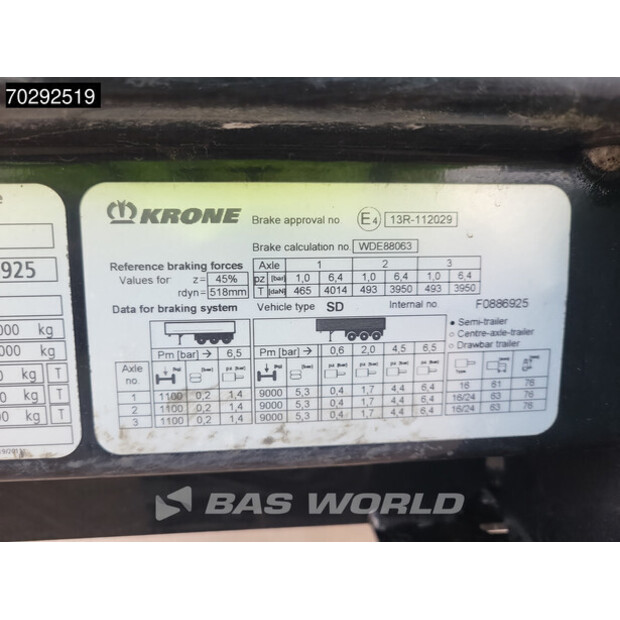 2019 Krone SD-43287196