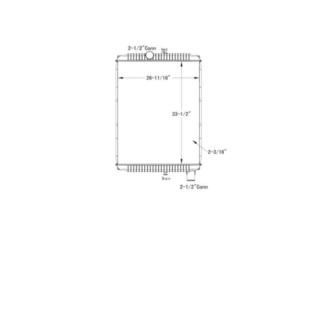 Radiator-PTR International Used-43289678