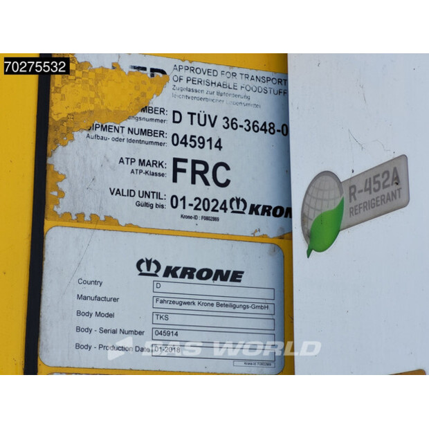 2018 كرون Thermo King SLXi300-43290232