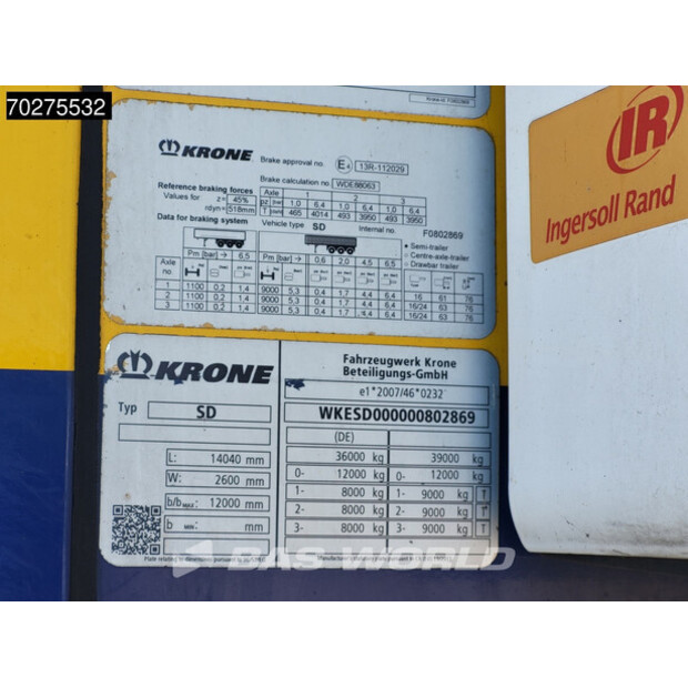 2018 كرون Thermo King SLXi300-43290233