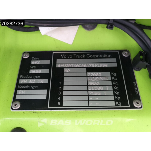 2016 Volvo FH 540-43290371