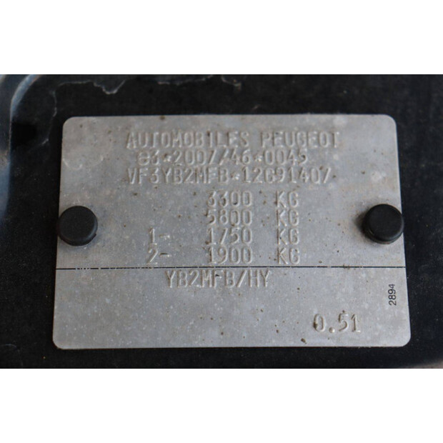 2018 Peugeot BOXER-43290655