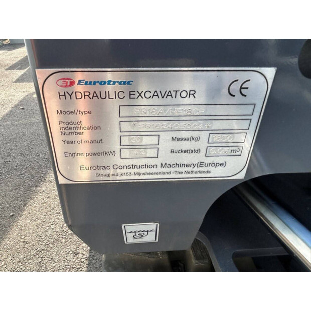 2020 Eurotrac HE18C-43290751