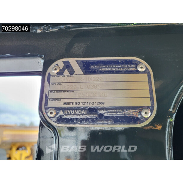 2017 هيونداي HX220L-43292793