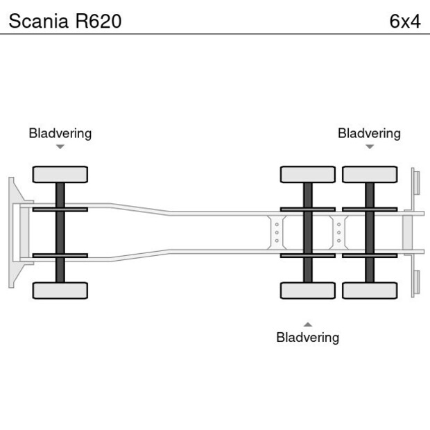 2011 Scania R620-43309094