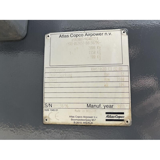 2011 Atlas-Copco XAHS 186 DD - N-43309790
