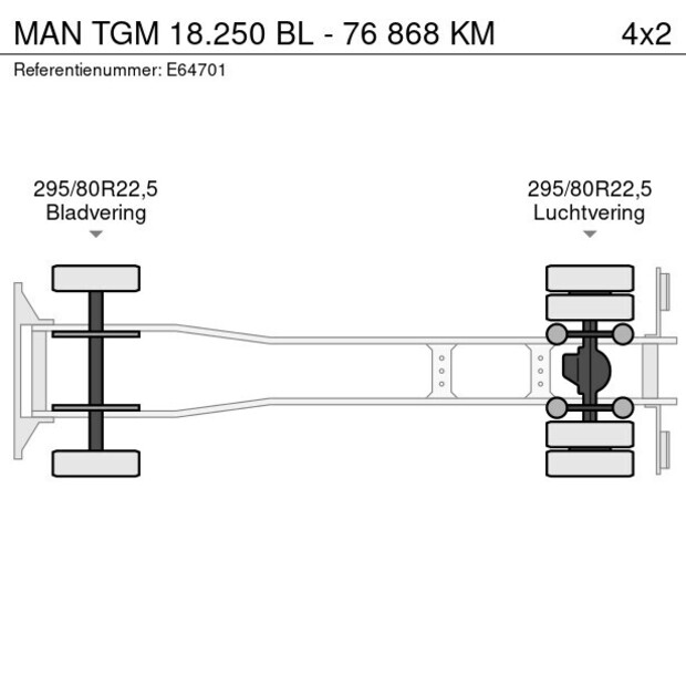 2011 MAN TGM 18.250 BL-43310219