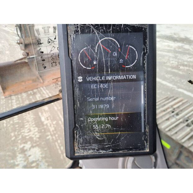 2019 فولفو EC140EL-43310444