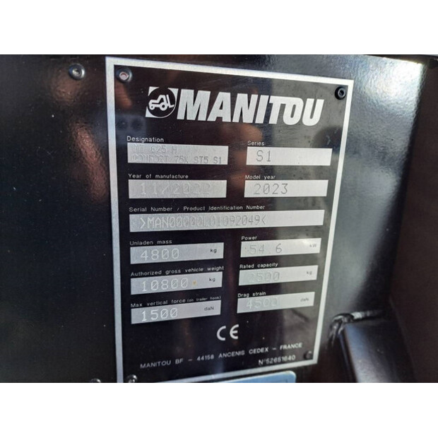 2022 Manitou MT625H-43310751