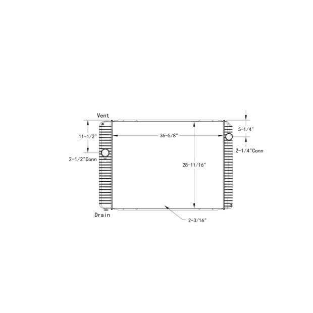 Radiator-PTR انترناشونال مستعملة-43312773