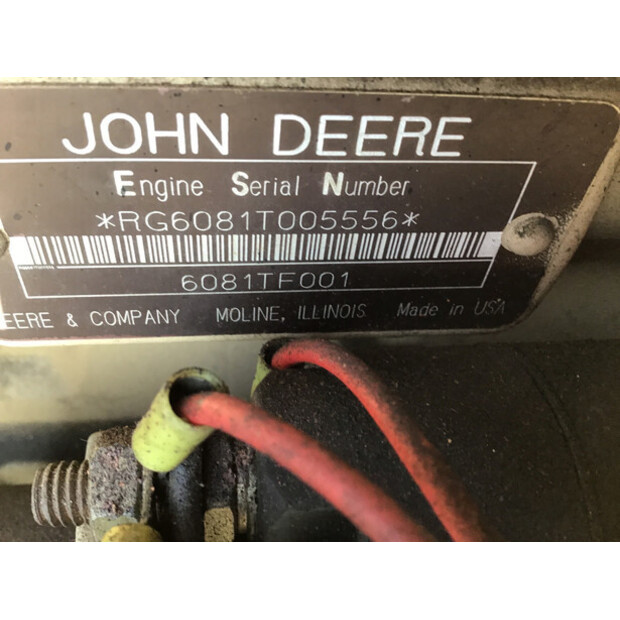 JOHN DEERE 6081TF001 GENERATOR 125KW USED-43314642
