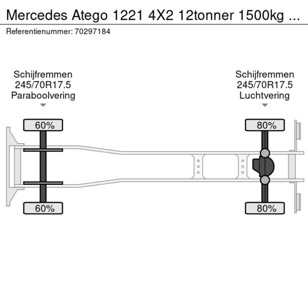 2020 Mercedes-Benz Atego 1221-43315293