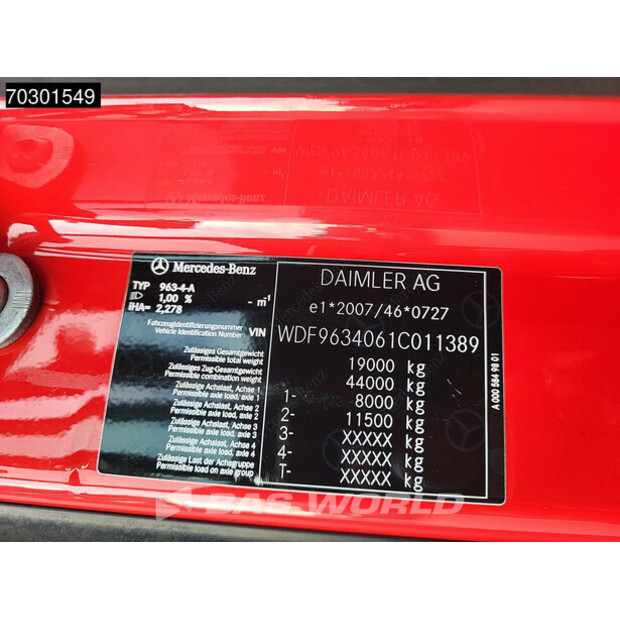 2019 Mercedes-Benz Actros 1942-43316092