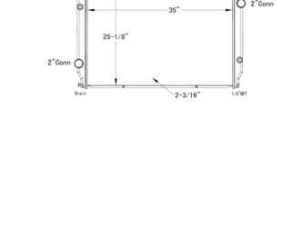 Image for SPARE PARTS Radiator-PTR Freightliner Used