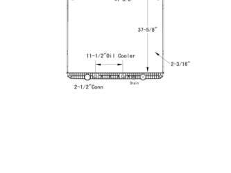 Image for SPARE PARTS Radiator-PTR Freightliner Used