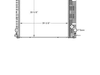 Image for SPARE PARTS Radiator-PTR Freightliner Used
