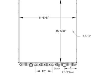 Image for Radiator-PTR Freightliner Used