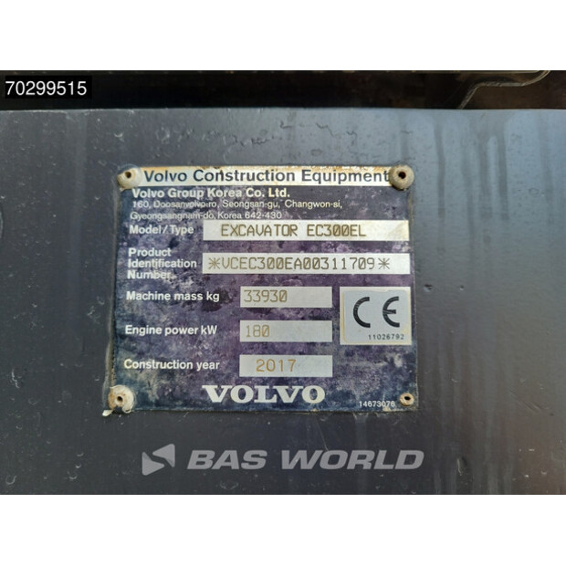 2017 Volvo EC300EL-43338450
