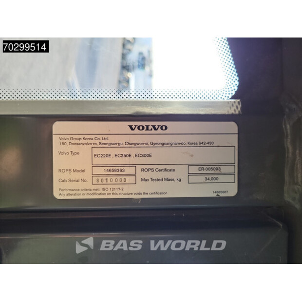 2017 Volvo EC220EL-43338503