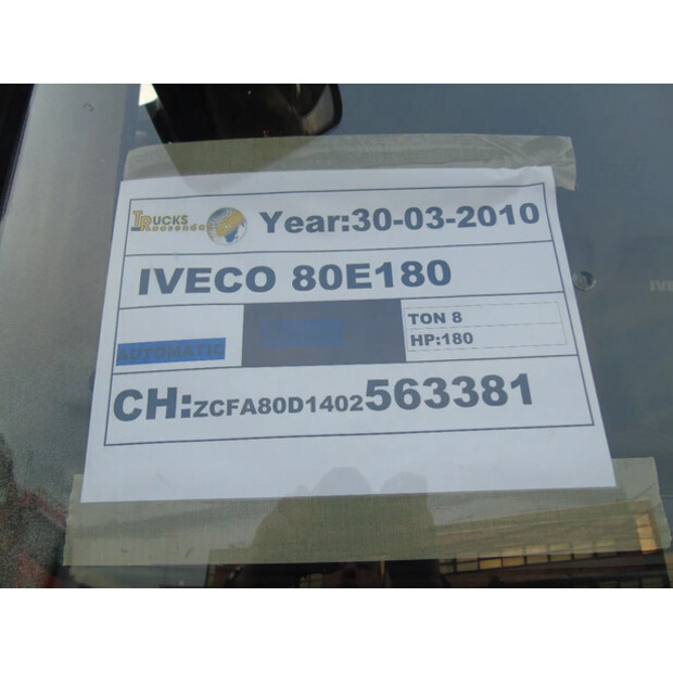 2010 Iveco Eurocargo 80E180-43342916